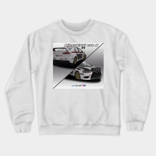 Mitsubishi evo X 09 R4 Crewneck Sweatshirt